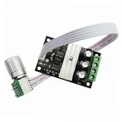 DC 6V-28V 12V 24V 3A 80W PWM Motor Speed Controller Regulator Adjustable Duty Cycle Speed Control With Potentiometer Switch