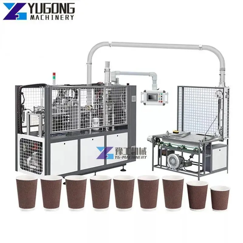 YG Disposable Paper Cup Cutting Making Machine Paper Cup Forming Machine Fully Automatic Cup Paper Making Machine