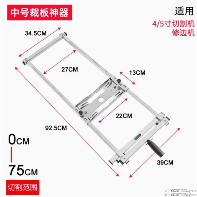 

Ручная пила для мраморной машины, многофункциональная разделочная доска, артефакт, деревообработка, небольшой режущий станок, кронштейн для модификации опорной пластины