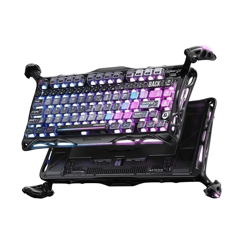K1 Pro 75% Wireless Mechanical Gaming Keyboard 79 Keys RGB Backlit Linear Switches Mechanical Keyboard