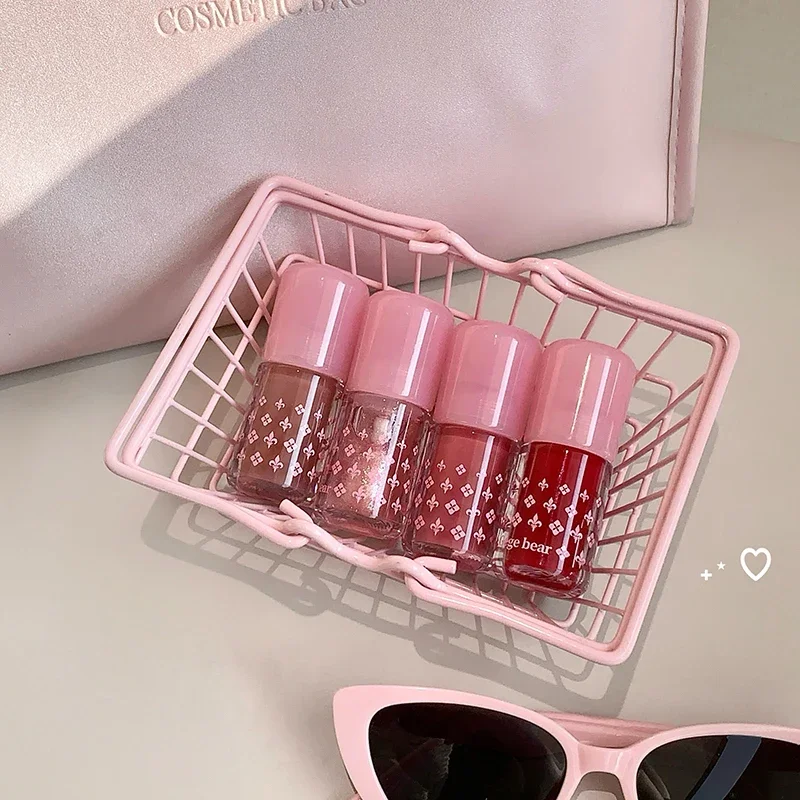 

Gege Bear Pure Lip Gloss - Moisturizing Watery Formula Mirror Clear Finish Long-Lasting Lipstick