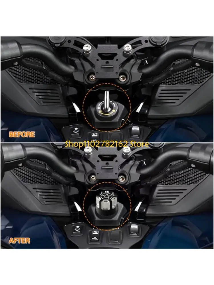 

547B Fit Ignition Shell Protective Cover Aluminum Alloy Construction Enhanced Impact Resistance Anti Dust Moisture Guard Easy On