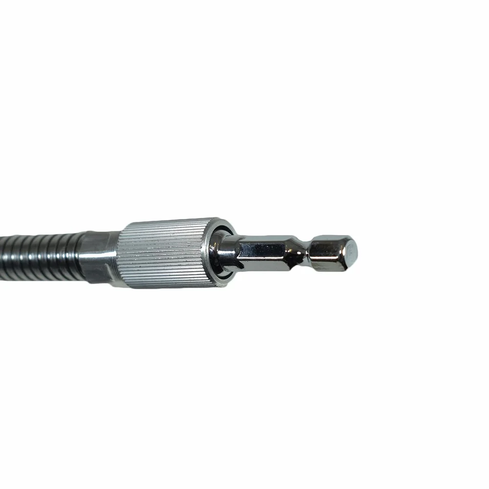 Imagem -02 - Suporte Flexível Hex Bit Chave de Fenda Extensão Bit Snake Bit x Eixo de Metal Fabricado em Aço Cromo Vanádio 200 mm