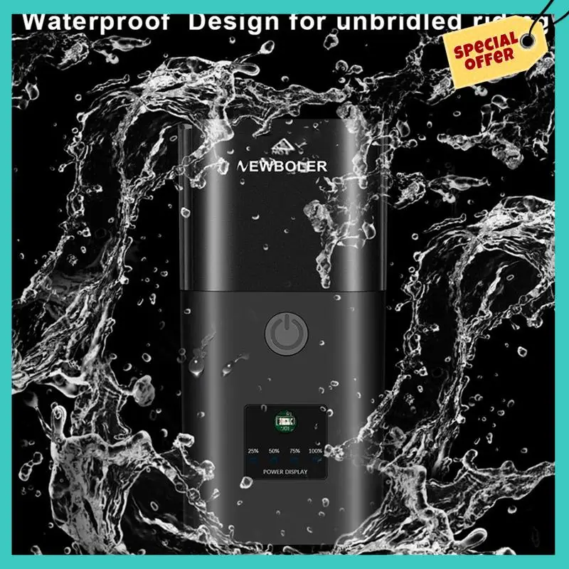 

-ABHW Велосипедный фонарь 1000 люмен 4000 мАч Велосипедная фара Power Bank Фонарик Руль USB-зарядка Шоссейный велосипед Выделите