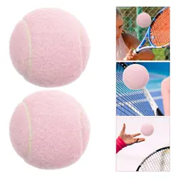 2pcs Tennis Toys For Player Rubber Starter Playful Bulk 600X600X600CM Beginner Training Playing Balls for Player