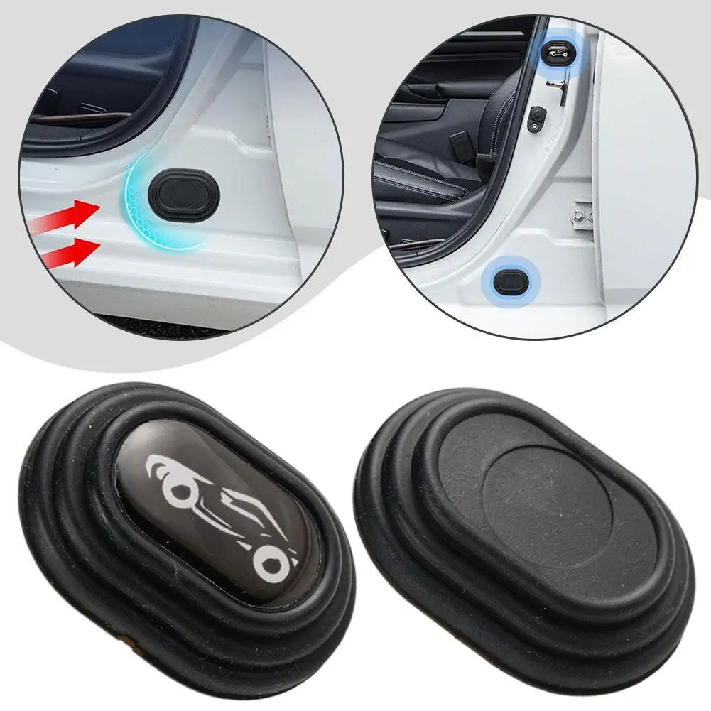 Door Shock Absorber Gasket Anti-Vibration Silicone Pad For Car Door Anti-Noise Buffer Gasket Soundproof Crash Door Protecto S2P5