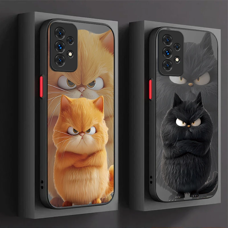 Cartoon Angry Cat C…