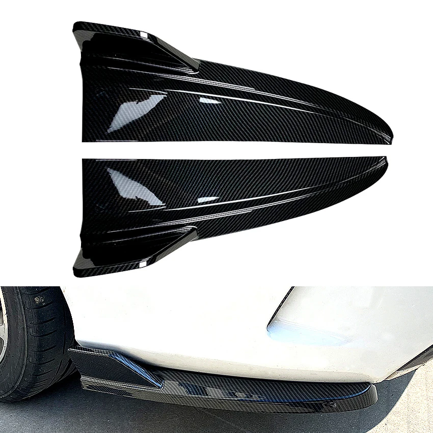 

Rear Bumper Diffuser Side Splitters For Mercedes Benz C-Class W205 C180 C200 C250 C260 C300 C43 C63 S AMG Accessories 2015-2021