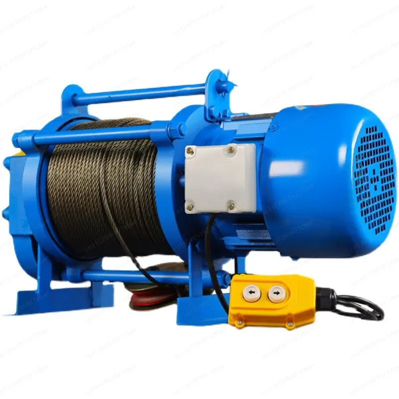 Multi-Function Hoist 220V, Home Electric Winch, 1Ton/2T Electric winch 380V, Construction Renovation Small Crane