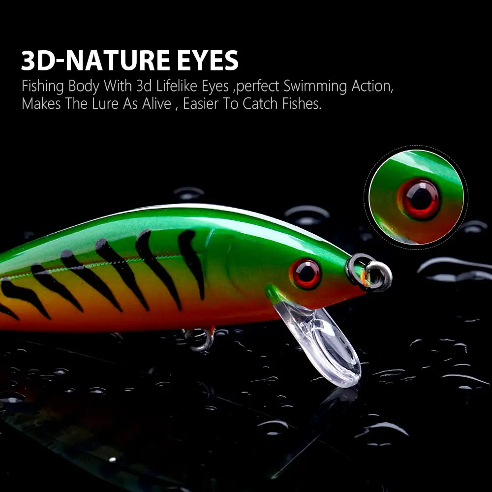 VTAVTA غرق أسماك Jerkbait المتذبذب 7 سنتيمتر 10 جرام سمك السلمون المرقط المياه المالحة الاصطناعي الطعم الثابت سويم الكارب Pesca بايك الصيد إغراء معالجة #3