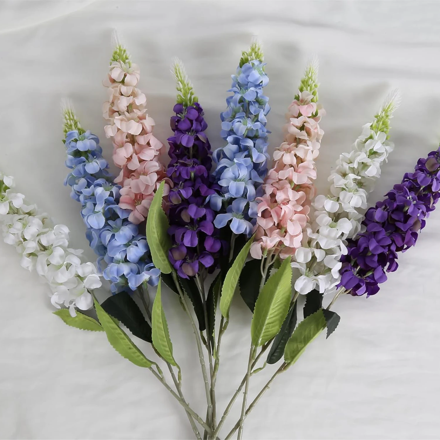 

4/8pcs Artificial Flower Shyacinth Rattan Home Room Vase Table Wedding Celebration Festival Outdoor Garden Yard DIY Gift Decora