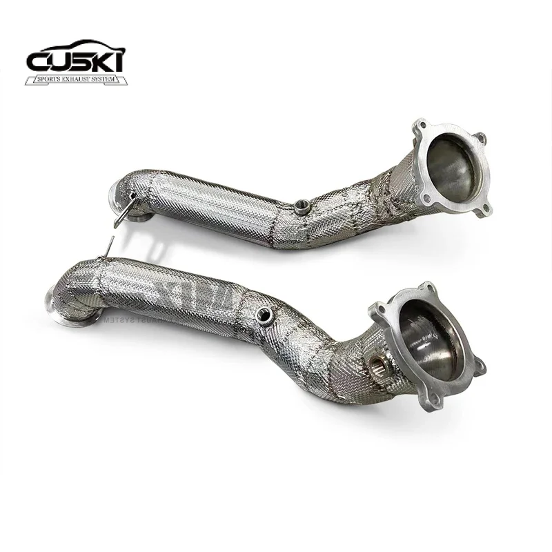 Stainless Steel Automotive Exhaust Parts For McLaren 600LT Spider/Coupe 3.8T 2018-2019 exhaust manifold Exhaust Modification