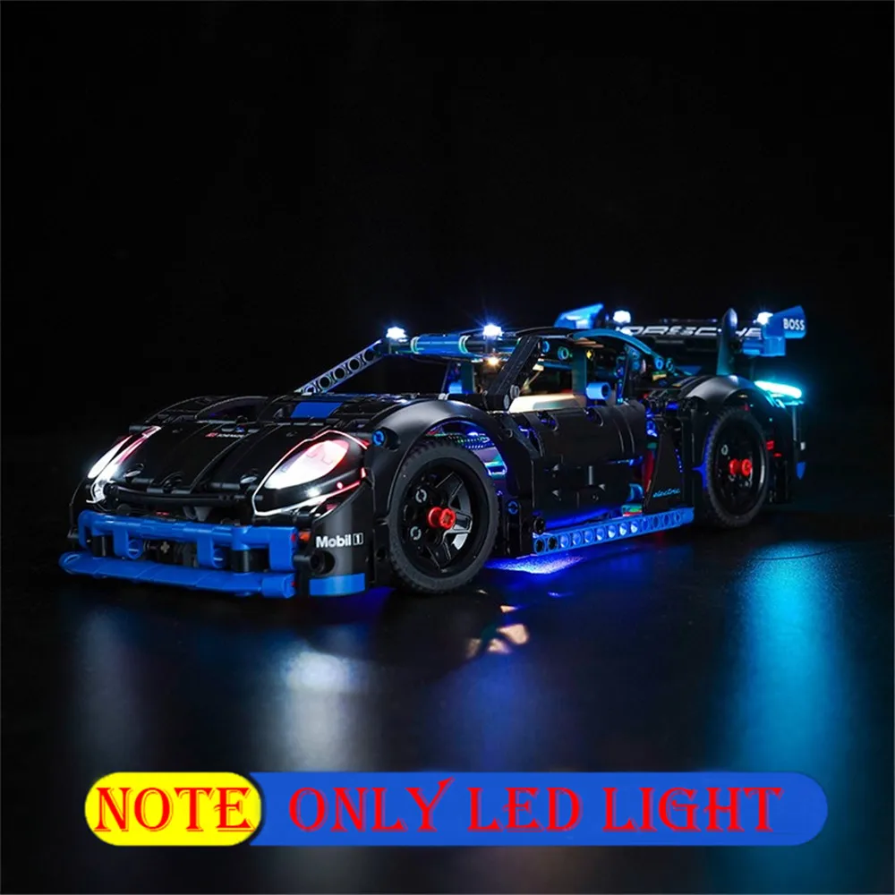 

Technic Car Led Light Kit For 42176 The GT4 e-Performance Race Car Not Building Blocks (Only Lighting Set)