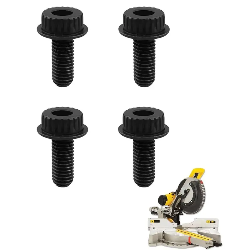 AB02 Replacement Miter Saw Blade Bolt Screw N600011 4-Pack For Models DWS715, DWS780 DWS779, DWS713 DCS361B DWS716, DWS71