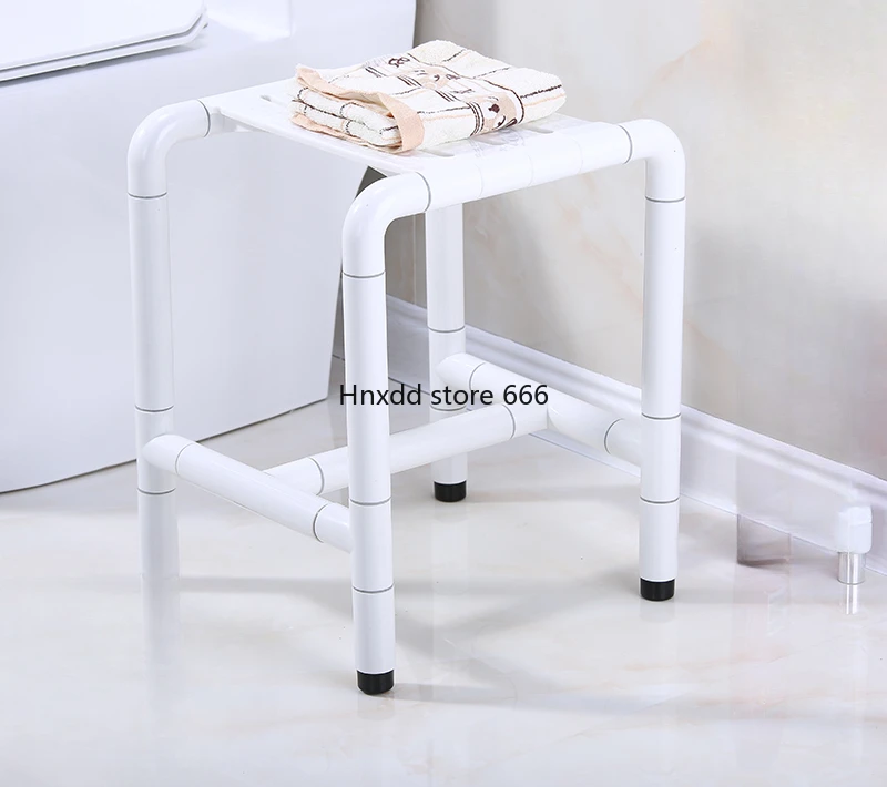 Bathroom non-slip safety stool reinforced the elderly with legs bath chair