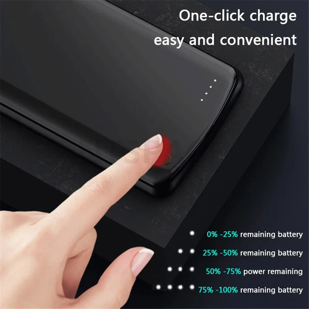 Portable Power Bank  For OPPO Find X6 Pro Battery Cases External Battery Powerbank Charging Cover For Find X6 Power Case 6800mAh