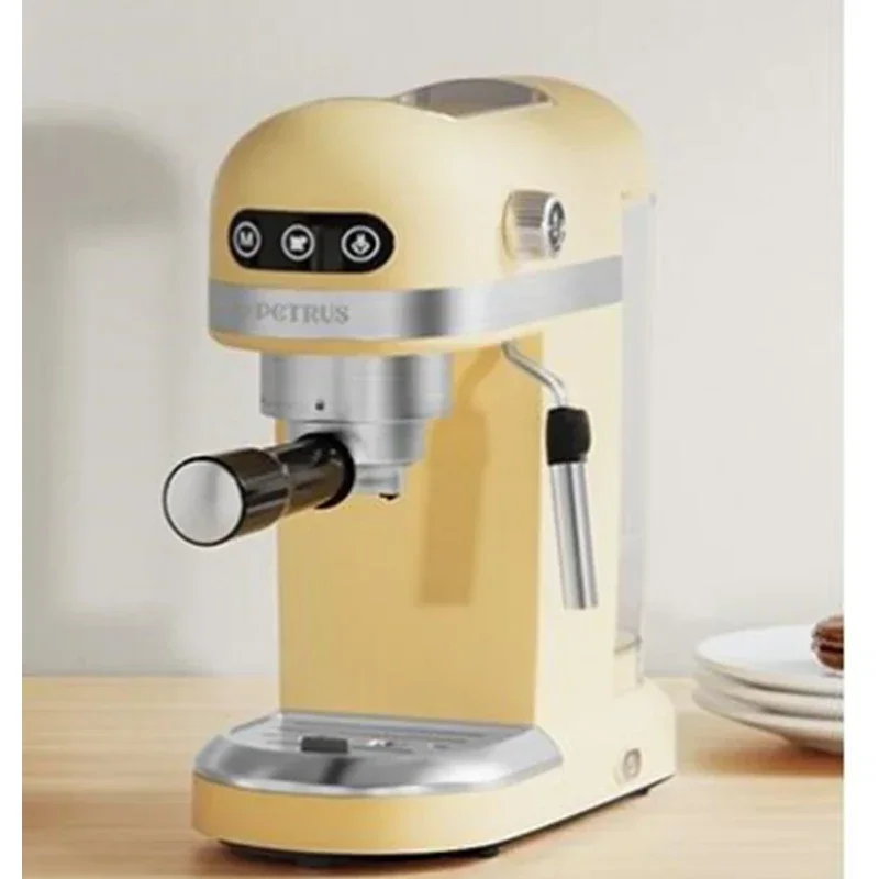 New Coffee Machine Household Full Semi-automatic Small Concentrated Integrated Milk Foam Machine