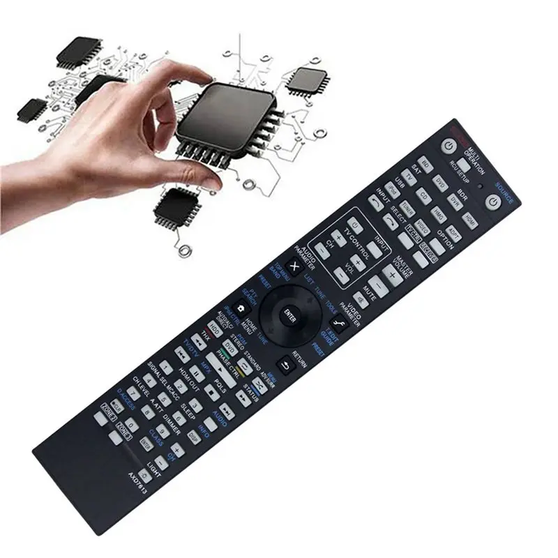 FULL-5X Replace AXD7613 Remote Control For Pioneer SC-LX75 VSX-LX55 SC-09TX AXD7612 AXD7616 AV Receiver