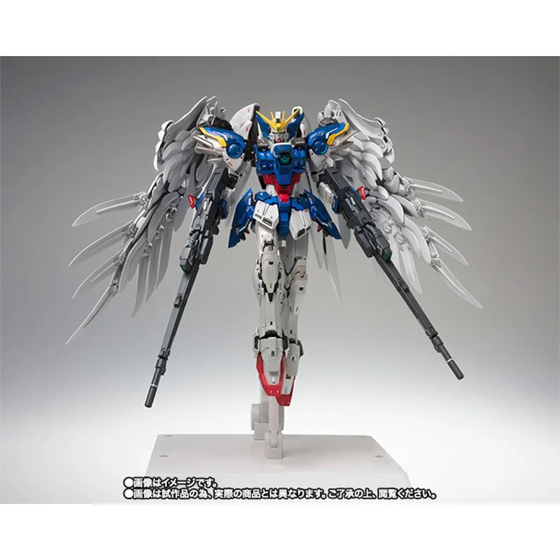 Bandai Gundam Fix Figuration Metal Composite Wing Gundam Zero Ew 17Cm Anime Original Action Figure Model Toy Gift Collection