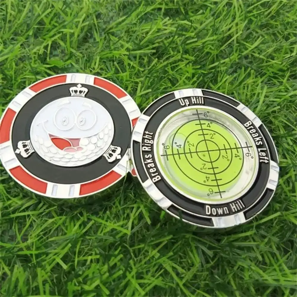 High Precision Golf Tools Leveler Ball Marker Green Reader Golf Slope Meter Training Tool Versatile Design Golf Spirit Level