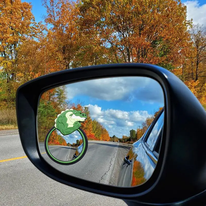 Car Side View Mirrors Blindspot Wide Angle View Blindspot Mirrors Stable Compact Blind Side Vision Mirrors