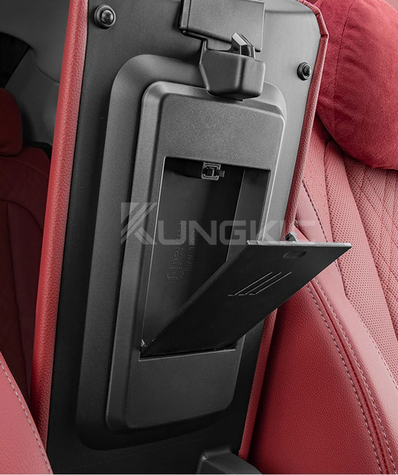 Auto-Konsolen-Armlehnenbox für BMW 3er 4er Serie G20 G42 I4 G22 G23 G26 G80 G82 – Versteckte Tasten- und Karten-Aufbewahrungsbox Zubehör – Detail 6