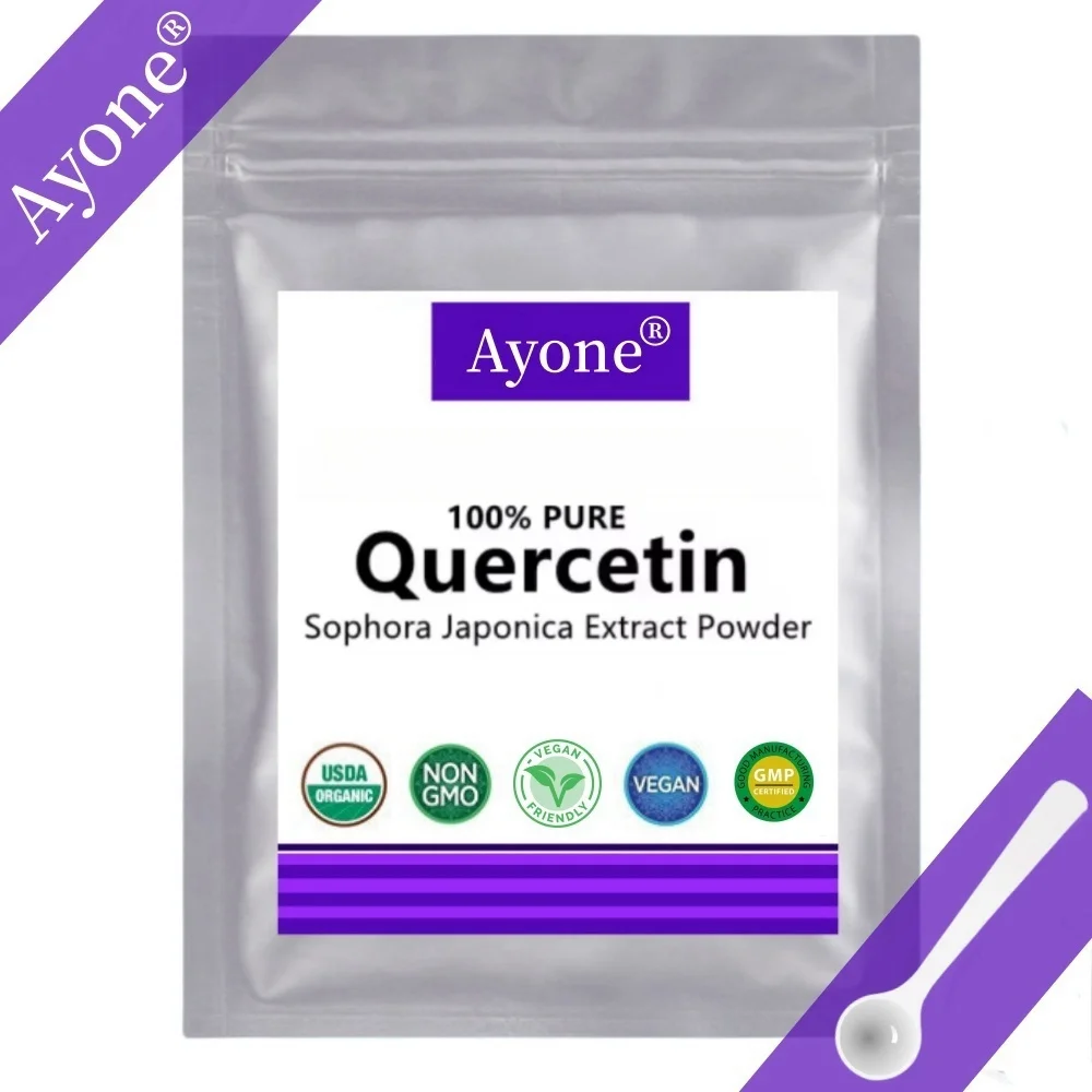 50g-1000g 99% Quer, Quercetin Sophora Japonica Powder [Latest Date]