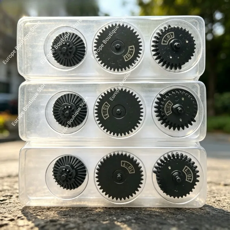 Steel Cut Gear Set 13:1/16:1/18:1 Metal Gears for Ver.2 Gen 8/9/10 AEG Gearbox