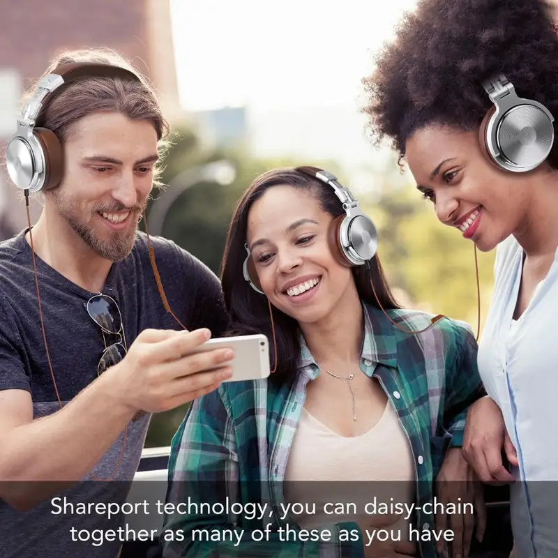 Fones de Ouvido Oneodio Pro 30 para DJ e Estúdio com Microfone e Fio — foto 3