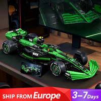 Technical KICK SAUBER F1 C44 Sports Model Car Set,1:8 Racing Car Kits Model 2553PCS Building Blocks Car Lovers Muscle Car Fans