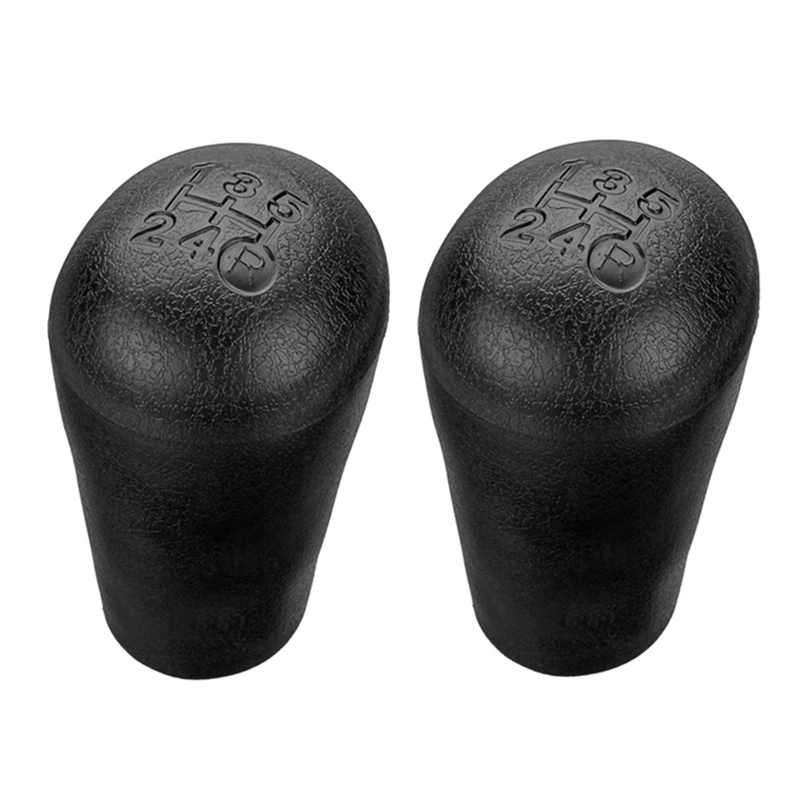 2PCS 5 Speed Manual Car Gear Shift Knob Shifter Lever For Toyota 1996-2001 4Runner 1995-2004 Tacoma Accessories