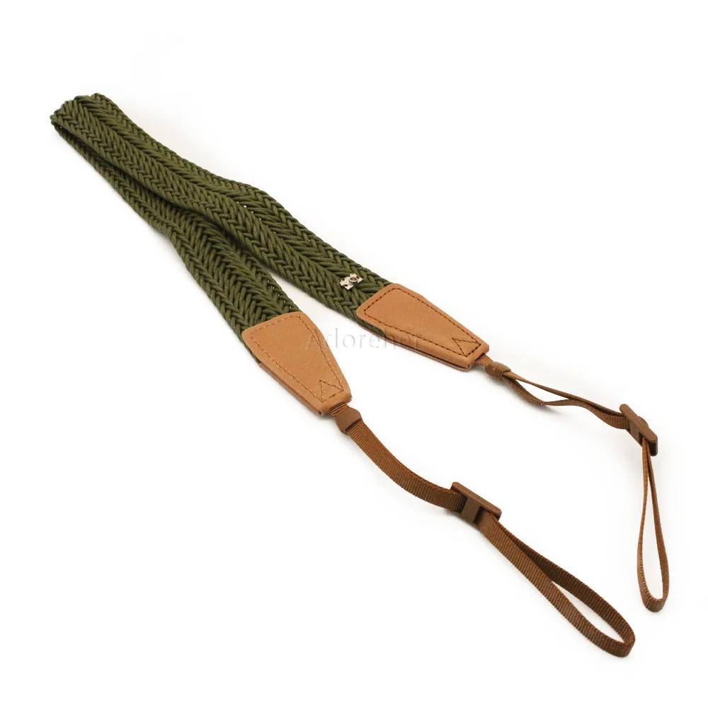 Camera Strap Belt Adjustable Vintage Camera Strap Shoulder Neck Belt For Sony Nikon SLR DSLR Camera Universal Accessories