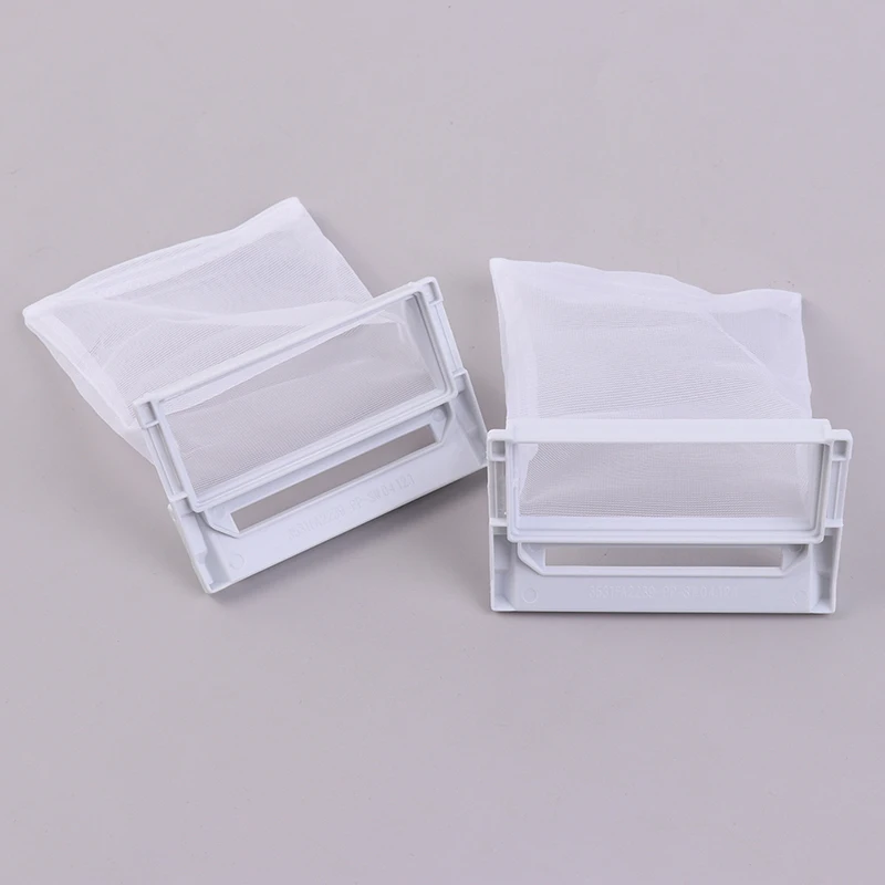 2PCS Washing Machine Lint Filter Mesh For LG Laundry Washer Hair Catcher Mesh Bag