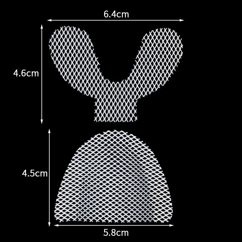 20Pcs Denture Reinforcement Mesh Upper Lower Grid Strengtheners Palatal Net for Acrylic Partial Dentures Dentist Materials