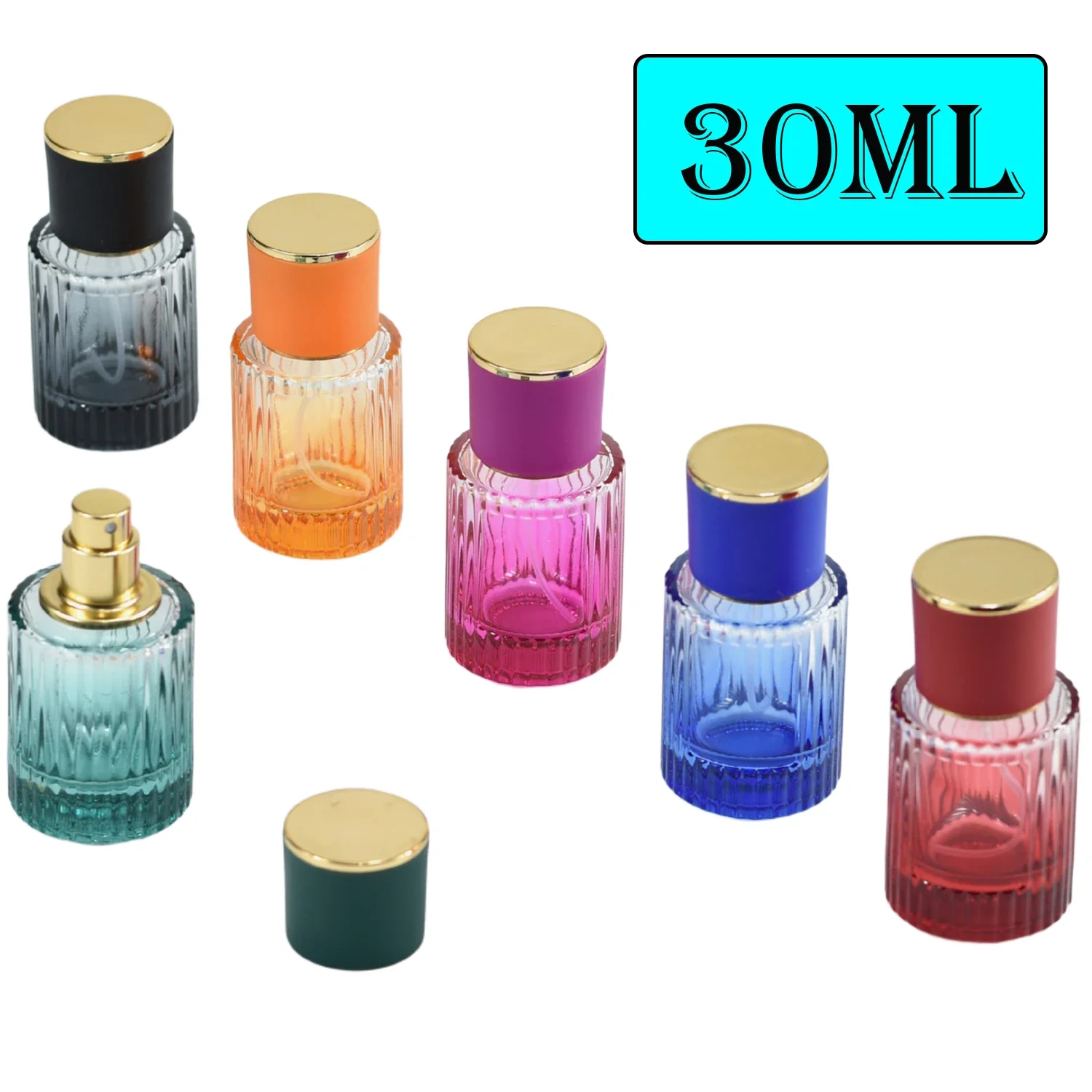 Refillable Bottles,Portable Perfume Refillable Bottle & Accessories,Liquid Spray,Travel Cosmetic Container Classification(30ML )