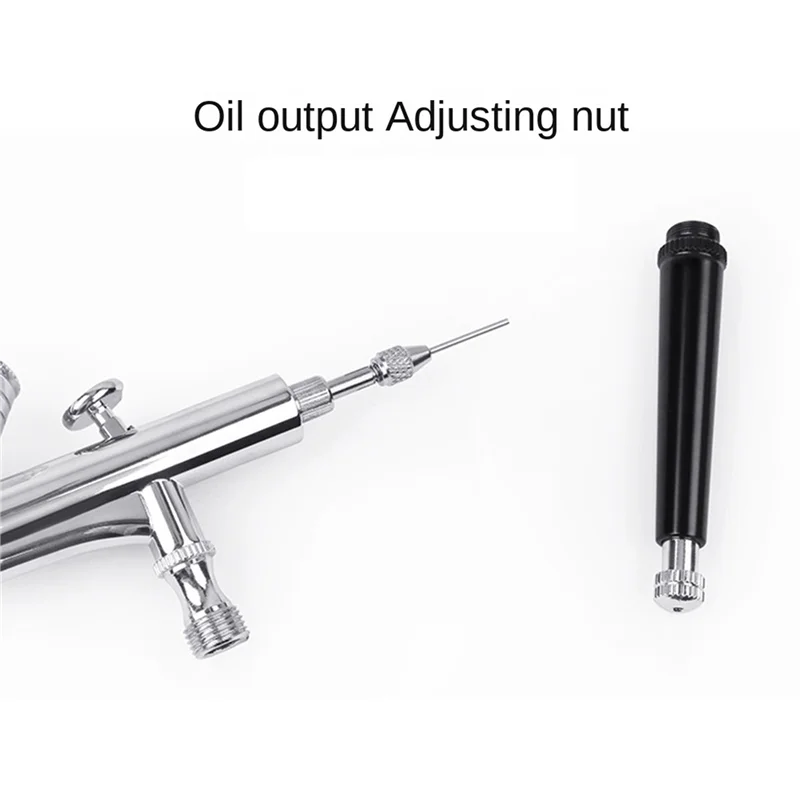 B84B-2X 0.3Mm Double Action Airbrush Kit Air Brushes For Painting Electric Airbrush Set For Painting Models, Auto Graphics