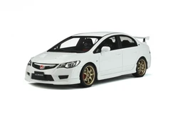 OTTO 1:18 For Civic FD2 Type-R Mugen JDM Limited Edition Metal Resin Model Ornament Toy Birthday Gift