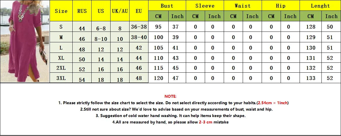Casual solto algodão e linha vestido feminino nova cor sólida vestidos de manga curta para mulher 2025 moda em torno do pescoço fenda vestido feminino
