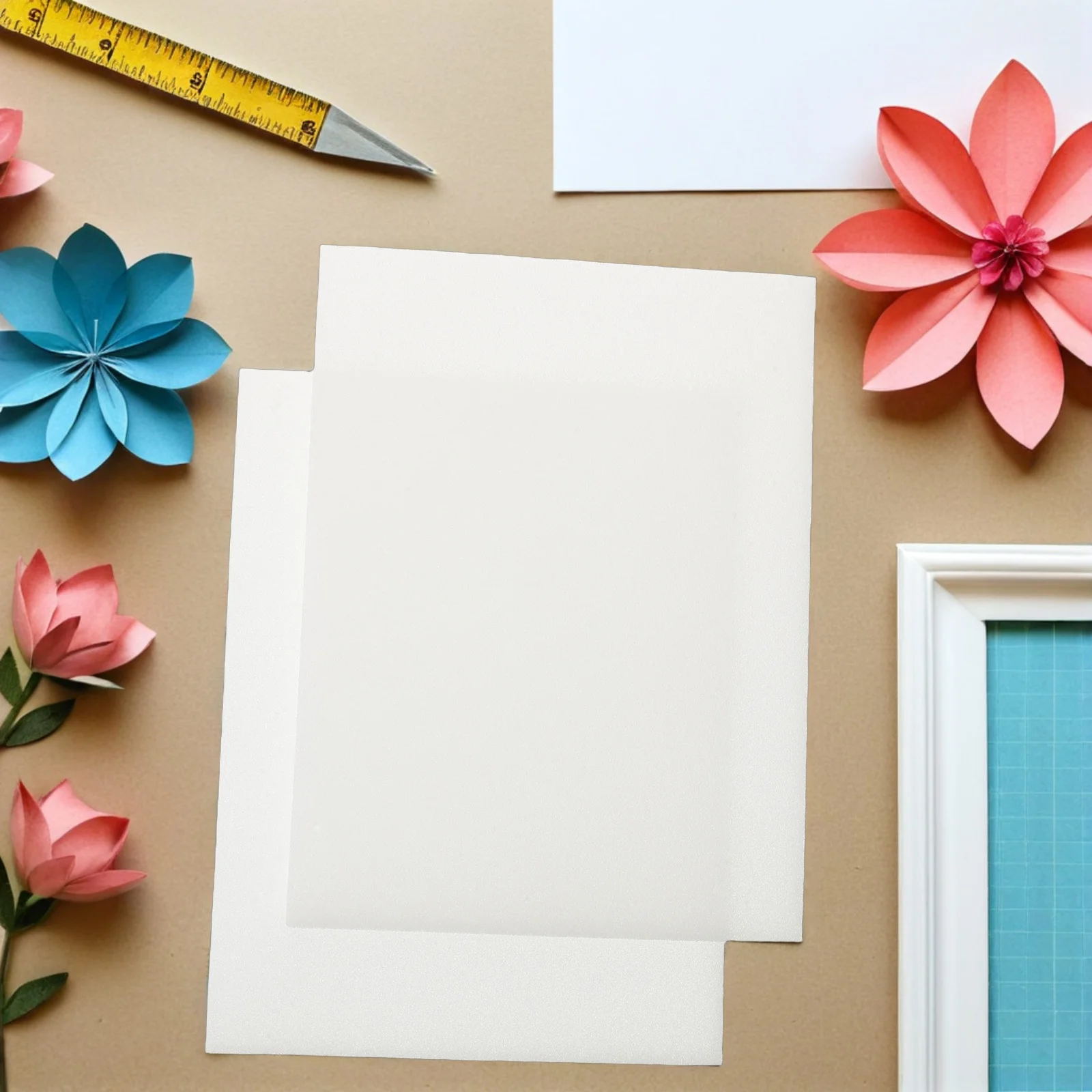 

6Pcs Handmade Flower Press Sponge Soft Water Absorbent Quick Drying DIY Craft Supplies for Pressing Dried Flowers