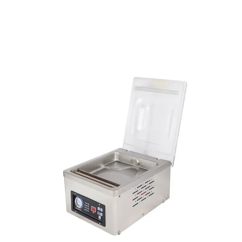 DZ-260D for Food grade stainless steel 304 Single Chamber Vacuum Sealer Packaging Machine