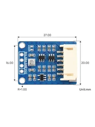 BME688 Environmental Sensor BME680 Temperature and Humidity Atmospheric Pressure VOC Gas Detection Sensor Module