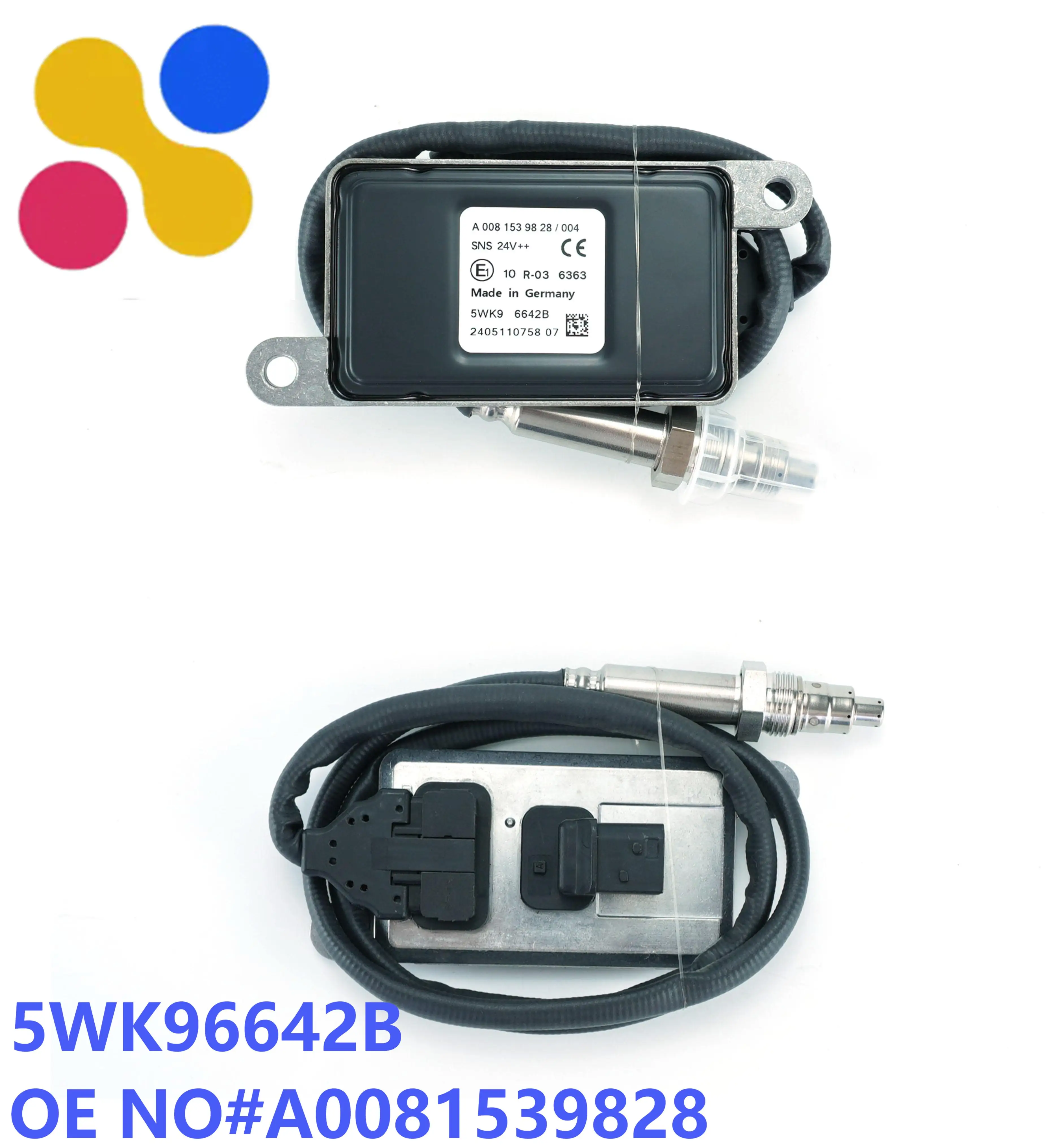 

5WK96642B A0081539828 Высококачественный новый датчик оксида азота 5WK9 6642B NOx датчик для Mercedes-BENZ авто датчик запасные части