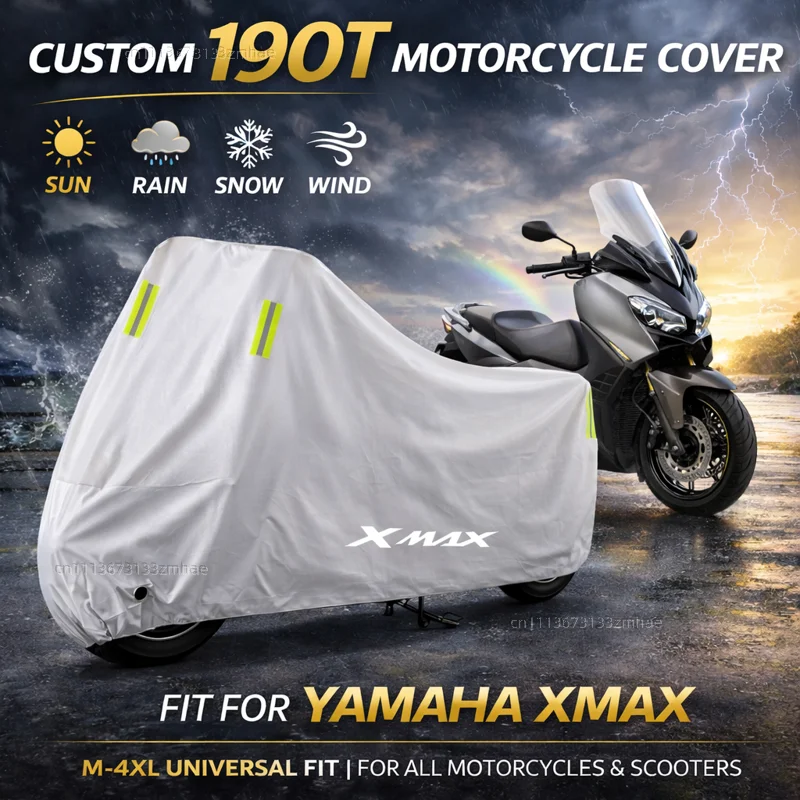 

Чехол для скутера YAMAHA XMAX300 XMAX400 XMAX X-MAX XMAX 125 XMAX250 XMAX 300 400, водонепроницаемый, защита от дождя, пыли и солнца