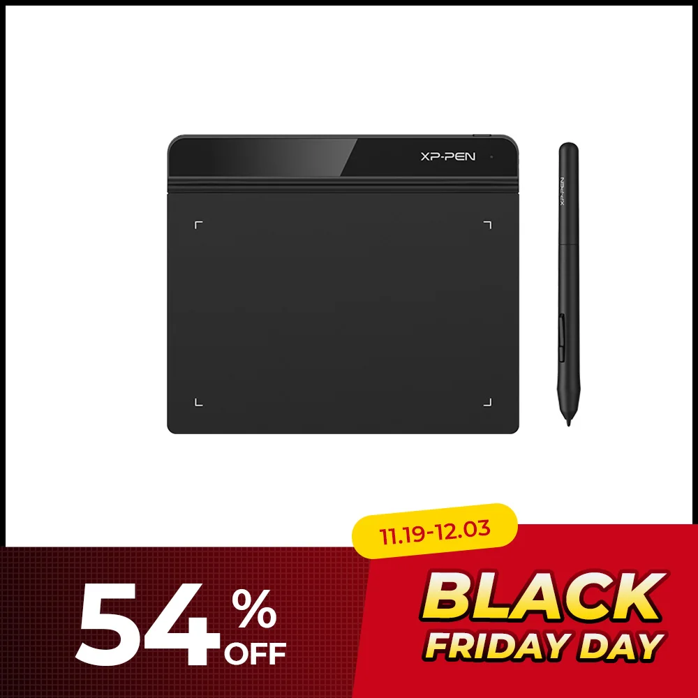 

XPPen Star G640 6 x 4 Inches Drawing Tablet 8192 Level Support Windows Mac Digital Graphic Tablet for Drawing & Game OSU