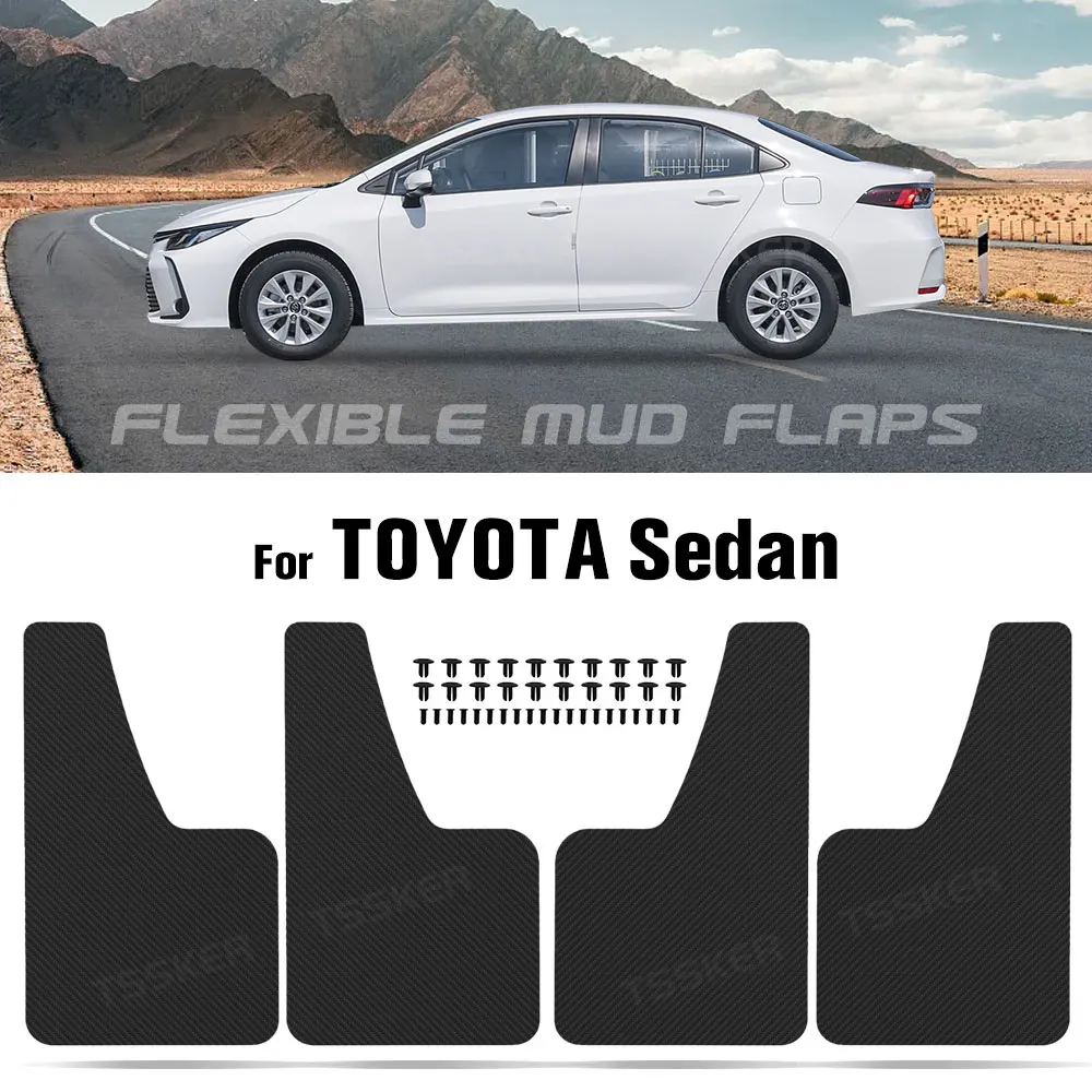 For TOYOTA Camry Avalon Corolla Levin CROWN ALLION Fender Mudflaps Mud Flaps Splash Guards Mudguard