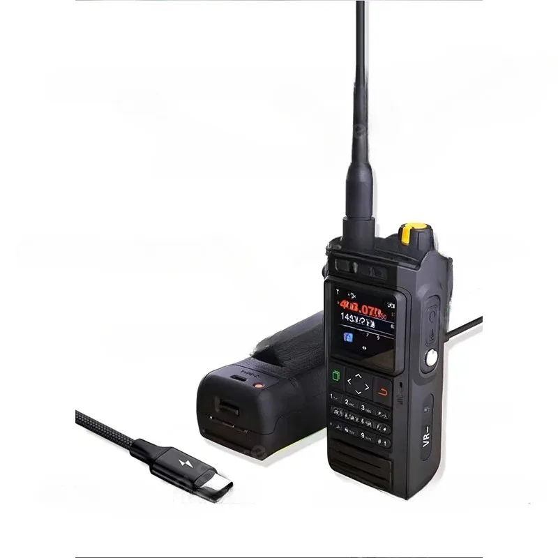 VR-N76 Walkie Talkie With IP67 Beidou satellite GPS Positioning Waterproof Bluetooth APRS Function Two Way Radio HAM