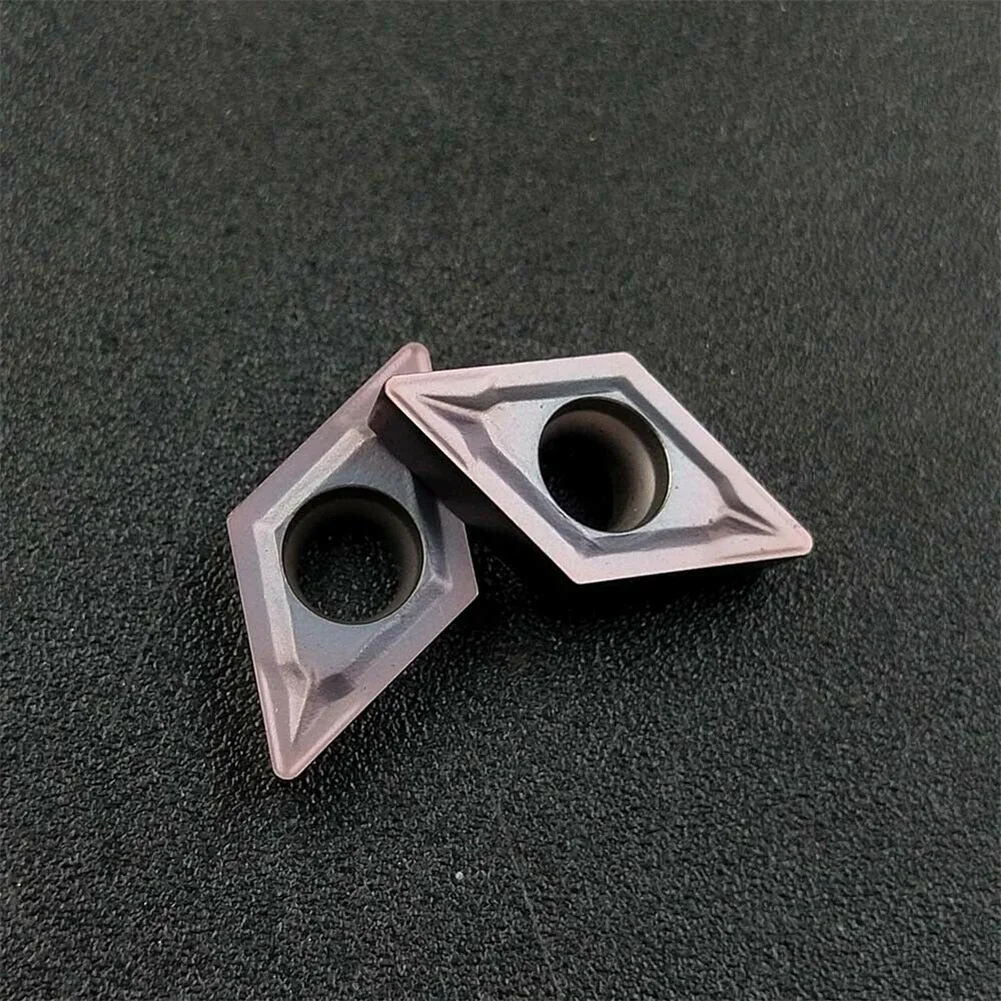 

Carbide Inserts W/Wrench Processing Steel US735 10 PCS 12x7x2mm 87mm Carbide PVD DCMT21.51 For Lathe Tools For Steel