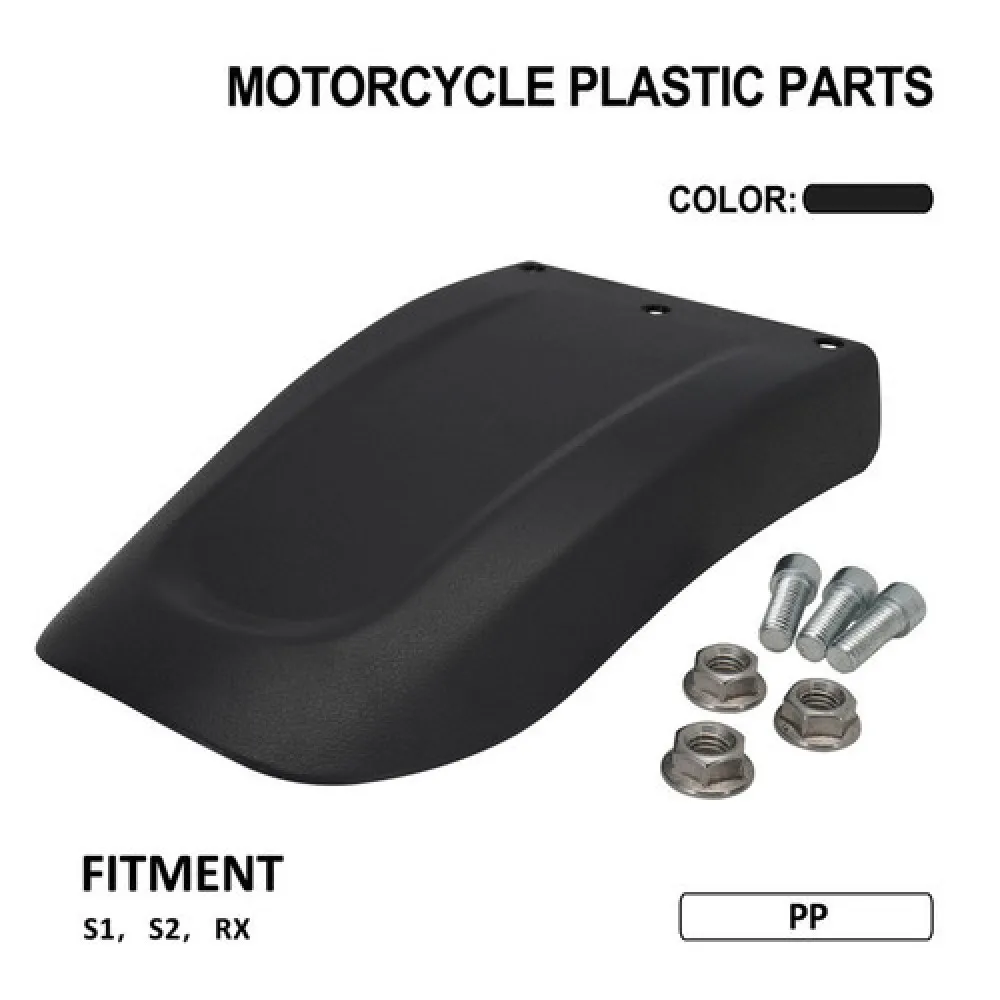 Ebike Dual Motor Accessories Plastic Mudguard Front Fender for Super73 Electric Bike Parts view 2
