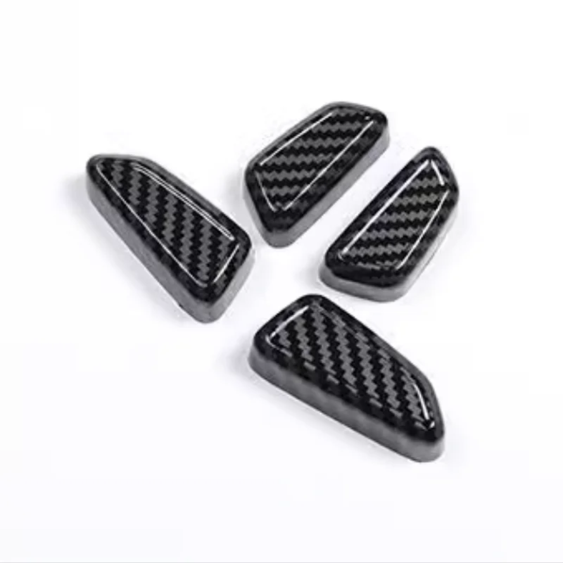 

SBTMY for Changan UNIV UNI V 2022 4PCS/SET Car seat adjustment button switch ABS carbon fiber decorative cover