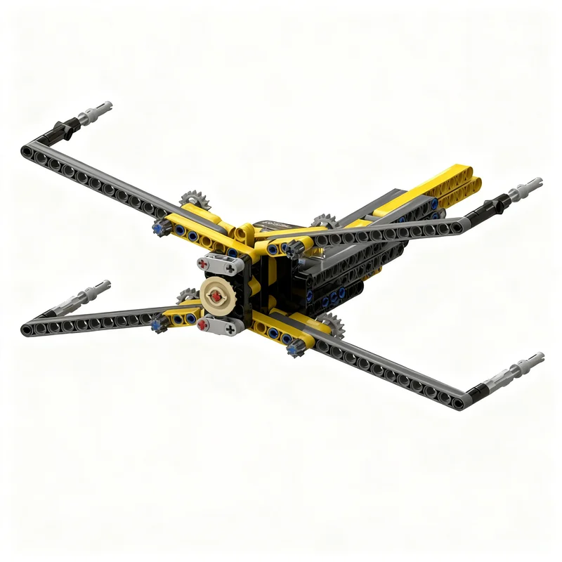 236pcs MOC X Wing Technical St - Art Craft Building ulasan dan harga
